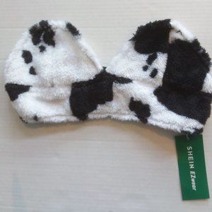 Sexy cow costume top